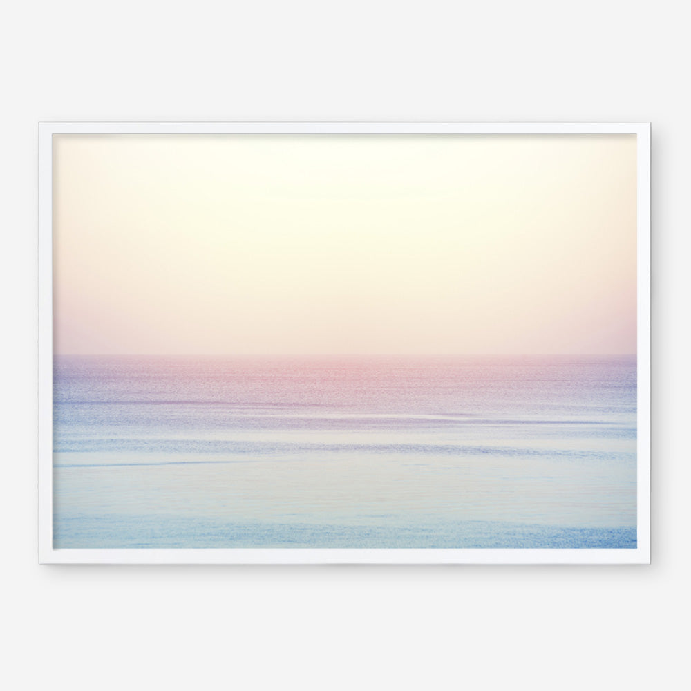 Shop Pastel Sunset Photo Art Print a coastal themed photography wall art print from The Print Emporium wall artwork collection - Buy Australian made fine art poster and framed prints for the home and your interior decor, TPE-110-AP