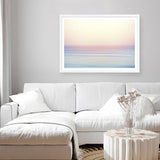 Shop Pastel Sunset Photo Art Print a coastal themed photography wall art print from The Print Emporium wall artwork collection - Buy Australian made fine art poster and framed prints for the home and your interior decor, TPE-110-AP