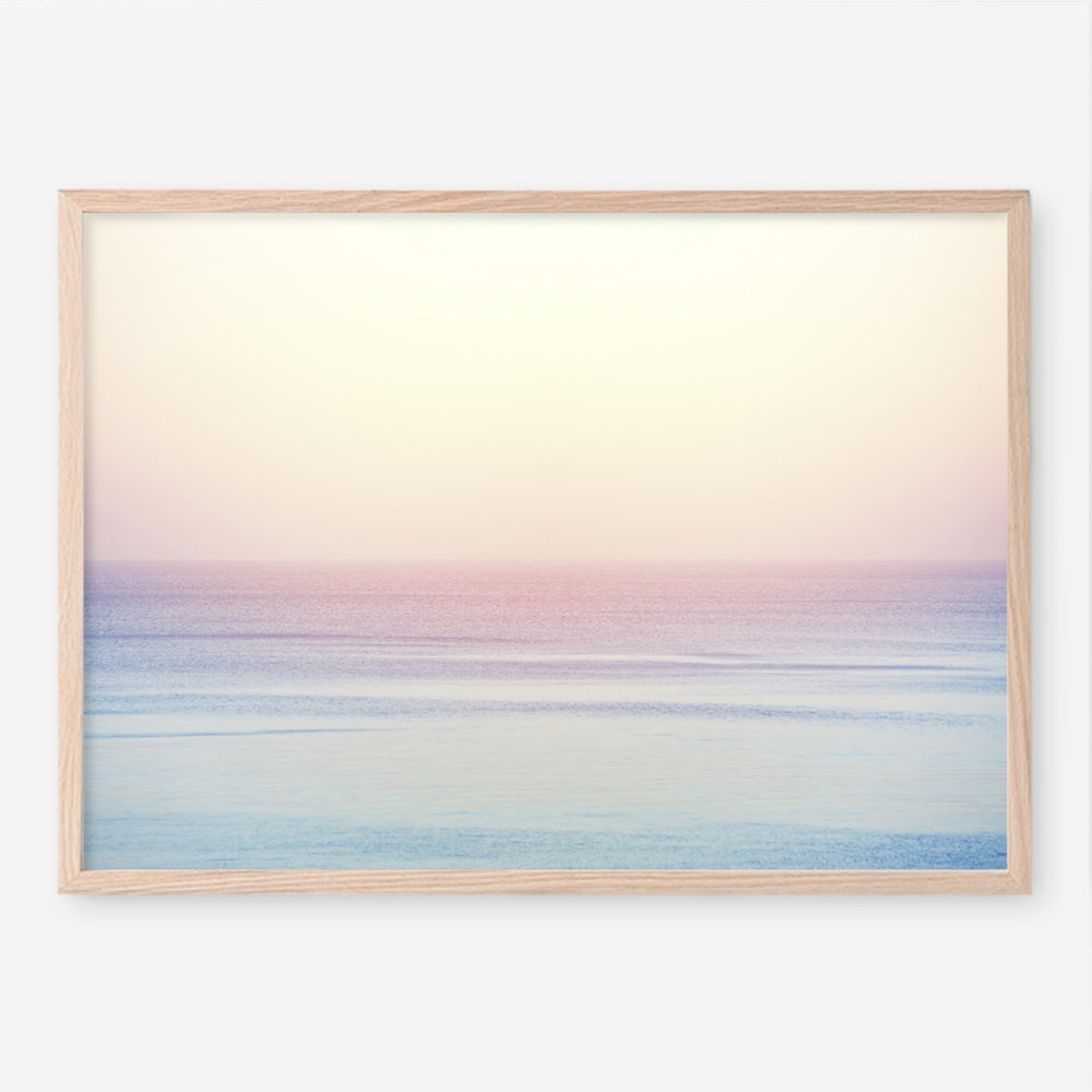 Shop Pastel Sunset Photo Art Print a coastal themed photography wall art print from The Print Emporium wall artwork collection - Buy Australian made fine art poster and framed prints for the home and your interior decor, TPE-110-AP