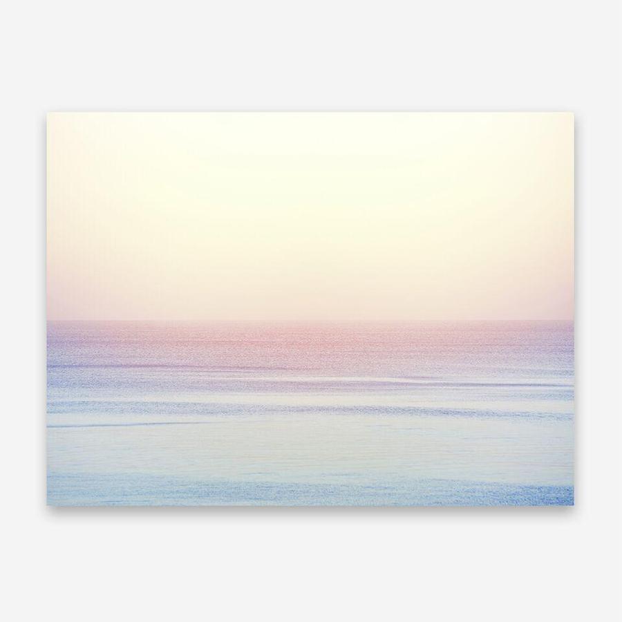 Shop Pastel Sunset Photo Canvas Print a coastal themed photography framed stretched canvas print from The Print Emporium wall artwork collection - Buy Australian made prints for the home and your interior decor space, TPE-110-CA-35X46-NF