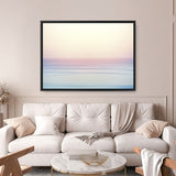 Shop Pastel Sunset Photo Canvas Print a coastal themed photography framed stretched canvas print from The Print Emporium wall artwork collection - Buy Australian made prints for the home and your interior decor space, TPE-110-CA-35X46-NF