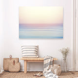 Shop Pastel Sunset Photo Canvas Print a coastal themed photography framed stretched canvas print from The Print Emporium wall artwork collection - Buy Australian made prints for the home and your interior decor space, TPE-110-CA-35X46-NF