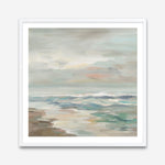 Shop Pastel Tide (Square) Art Print a painted abstract themed wall art print from The Print Emporium wall artwork collection - Buy Australian made fine art painting style poster and framed prints for the home and your interior decor room, TPE-WA-70144-AP