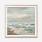 Shop Pastel Tide (Square) Art Print a painted abstract themed wall art print from The Print Emporium wall artwork collection - Buy Australian made fine art painting style poster and framed prints for the home and your interior decor room, TPE-WA-70144-AP