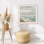 Shop Pastel Tide (Square) Art Print a painted abstract themed wall art print from The Print Emporium wall artwork collection - Buy Australian made fine art painting style poster and framed prints for the home and your interior decor room, TPE-WA-70144-AP