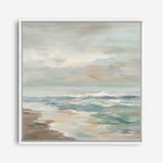 Shop Pastel Tide (Square) Canvas Print a painted abstract themed framed canvas wall art print from The Print Emporium artwork collection - Buy Australian made fine art painting style stretched canvas prints for the home and your interior decor space, TPE-WA-70144-CA-40X40-NF