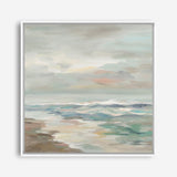 Shop Pastel Tide (Square) Canvas Print a painted abstract themed framed canvas wall art print from The Print Emporium artwork collection - Buy Australian made fine art painting style stretched canvas prints for the home and your interior decor space, TPE-WA-70144-CA-40X40-NF