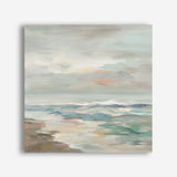 Shop Pastel Tide (Square) Canvas Print a painted abstract themed framed canvas wall art print from The Print Emporium artwork collection - Buy Australian made fine art painting style stretched canvas prints for the home and your interior decor space, TPE-WA-70144-CA-40X40-NF