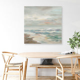 Shop Pastel Tide (Square) Canvas Print a painted abstract themed framed canvas wall art print from The Print Emporium artwork collection - Buy Australian made fine art painting style stretched canvas prints for the home and your interior decor space, TPE-WA-70144-CA-40X40-NF