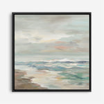 Shop Pastel Tide (Square) Canvas Print a painted abstract themed framed canvas wall art print from The Print Emporium artwork collection - Buy Australian made fine art painting style stretched canvas prints for the home and your interior decor space, TPE-WA-70144-CA-40X40-NF