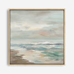 Shop Pastel Tide (Square) Canvas Print a painted abstract themed framed canvas wall art print from The Print Emporium artwork collection - Buy Australian made fine art painting style stretched canvas prints for the home and your interior decor space, TPE-WA-70144-CA-40X40-NF