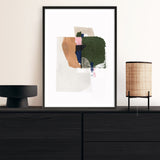 Shop Patchwork Pieces I Art Print a painted abstract themed wall art print from The Print Emporium wall artwork collection - Buy Australian made fine art painting style poster and framed prints for the home and your interior decor room, TPE-PC-PI523-AP