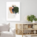 Shop Patchwork Pieces I Canvas Print a painted abstract themed framed canvas wall art print from The Print Emporium artwork collection - Buy Australian made fine art painting style stretched canvas prints for the home and your interior decor space, TPE-PC-PI523-CA-35X46-NF