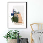 Shop Patchwork Pieces II Art Print a painted abstract themed wall art print from The Print Emporium wall artwork collection - Buy Australian made fine art painting style poster and framed prints for the home and your interior decor room, TPE-PC-PI524-AP