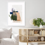 Shop Patchwork Pieces II Art Print a painted abstract themed wall art print from The Print Emporium wall artwork collection - Buy Australian made fine art painting style poster and framed prints for the home and your interior decor room, TPE-PC-PI524-AP