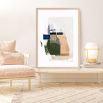 Shop Patchwork Pieces II Art Print a painted abstract themed wall art print from The Print Emporium wall artwork collection - Buy Australian made fine art painting style poster and framed prints for the home and your interior decor room, TPE-PC-PI524-AP