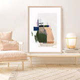 Shop Patchwork Pieces II Art Print a painted abstract themed wall art print from The Print Emporium wall artwork collection - Buy Australian made fine art painting style poster and framed prints for the home and your interior decor room, TPE-PC-PI524-AP