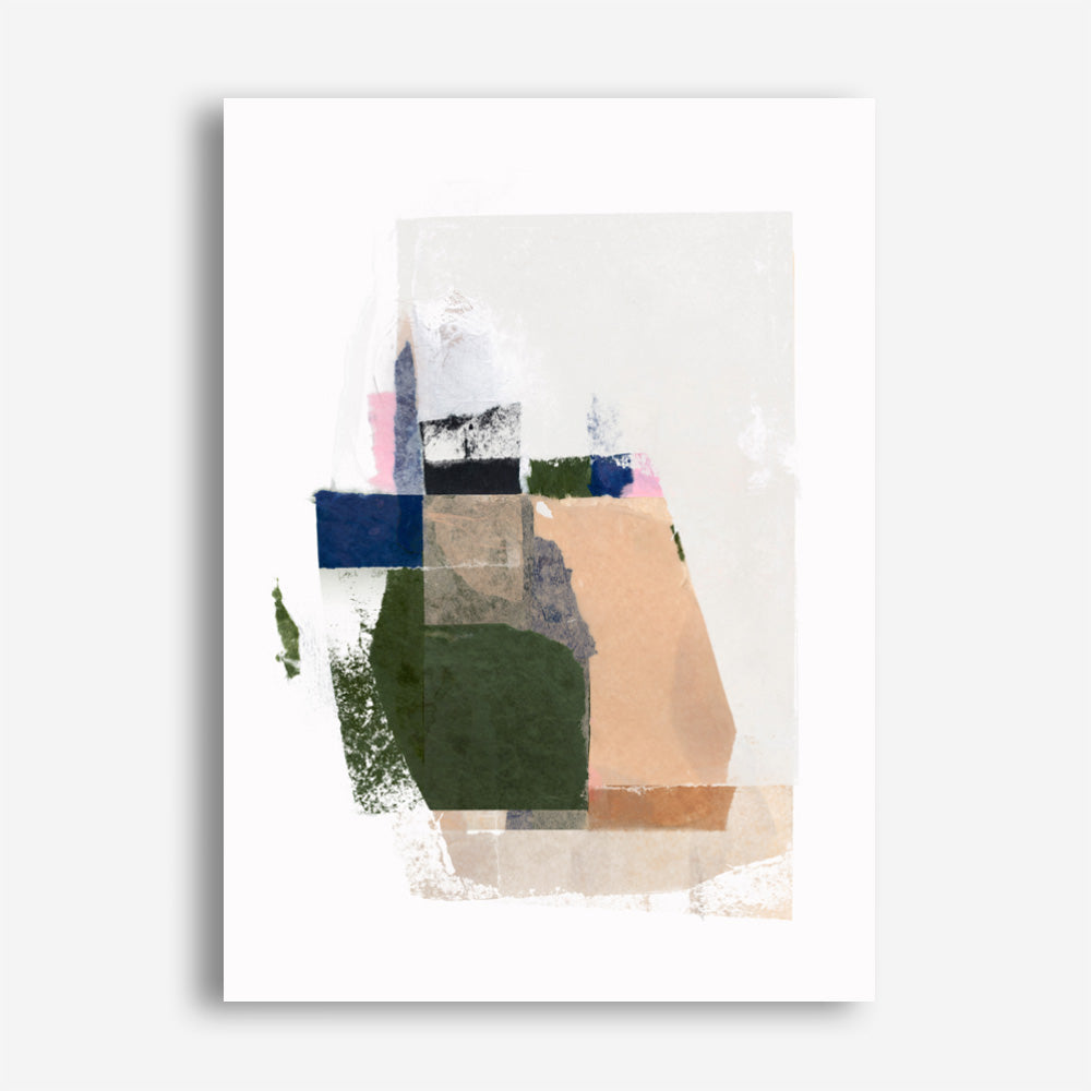 Shop Patchwork Pieces II Canvas Print a painted abstract themed framed canvas wall art print from The Print Emporium artwork collection - Buy Australian made fine art painting style stretched canvas prints for the home and your interior decor space, TPE-PC-PI524-CA-35X46-NF