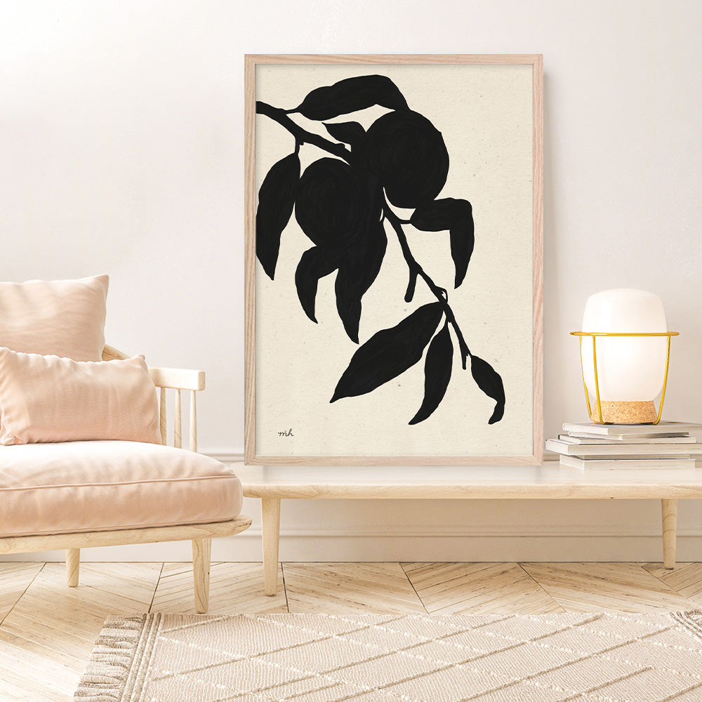 Shop Peach I Art Print a floral themed painted wall art print from The Print Emporium wall artwork collection - Buy Australian made fine art painting style poster and framed prints for the home and your interior decor room, TPE-WA-76172-AP