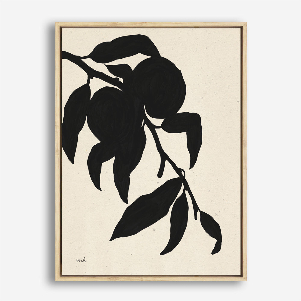 Shop Peach I Canvas Print a floral themed painted framed canvas wall art print from The Print Emporium artwork collection - Buy Australian made fine art painting style stretched canvas prints for the home and your interior decor space, TPE-WA-76172-CA-35X46-NF