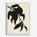 Shop Peach I Canvas Print a floral themed painted framed canvas wall art print from The Print Emporium artwork collection - Buy Australian made fine art painting style stretched canvas prints for the home and your interior decor space, TPE-WA-76172-CA-35X46-NF