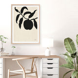 Shop Peach II Art Print a floral themed painted wall art print from The Print Emporium wall artwork collection - Buy Australian made fine art painting style poster and framed prints for the home and your interior decor room, TPE-WA-76173-AP