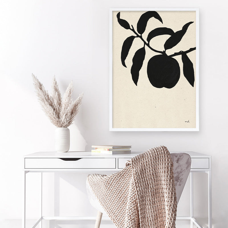 Shop Peach II Art Print a floral themed painted wall art print from The Print Emporium wall artwork collection - Buy Australian made fine art painting style poster and framed prints for the home and your interior decor room, TPE-WA-76173-AP