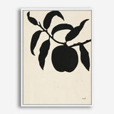 Shop Peach II Canvas Print a floral themed painted framed canvas wall art print from The Print Emporium artwork collection - Buy Australian made fine art painting style stretched canvas prints for the home and your interior decor space, TPE-WA-76173-CA-35X46-NF