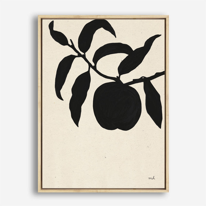 Shop Peach II Canvas Print a floral themed painted framed canvas wall art print from The Print Emporium artwork collection - Buy Australian made fine art painting style stretched canvas prints for the home and your interior decor space, TPE-WA-76173-CA-35X46-NF