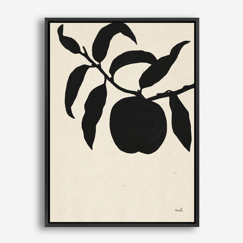 Shop Peach II Canvas Print a floral themed painted framed canvas wall art print from The Print Emporium artwork collection - Buy Australian made fine art painting style stretched canvas prints for the home and your interior decor space, TPE-WA-76173-CA-35X46-NF