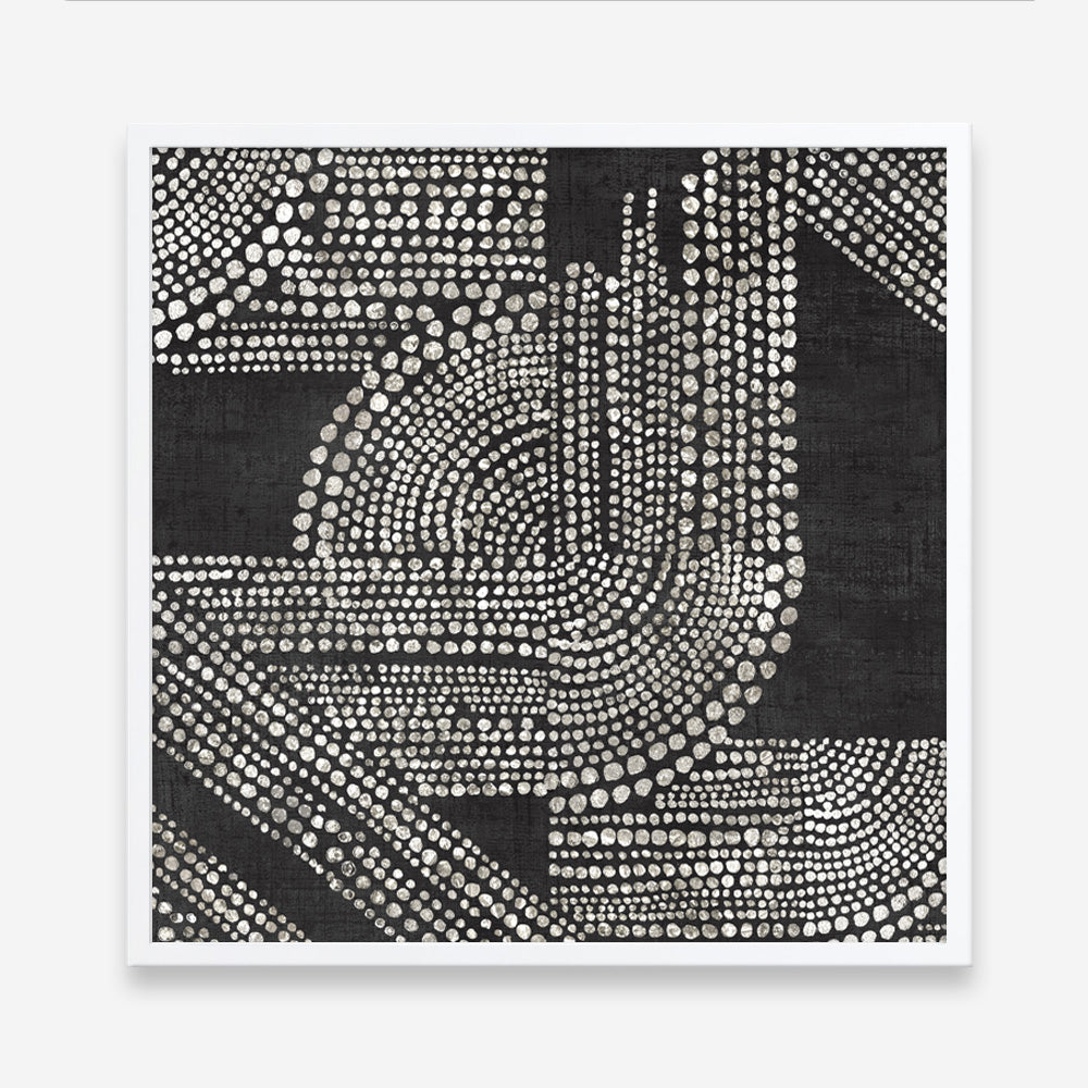 Shop Pearl Dots I (Square) Art Print a painted abstract themed wall art print from The Print Emporium wall artwork collection - Buy Australian made fine art painting style poster and framed prints for the home and your interior decor room, TPE-PC-RF390-AP