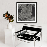 Shop Pearl Dots I (Square) Art Print a painted abstract themed wall art print from The Print Emporium wall artwork collection - Buy Australian made fine art painting style poster and framed prints for the home and your interior decor room, TPE-PC-RF390-AP