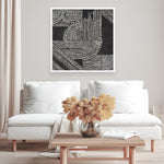 Shop Pearl Dots I (Square) Art Print a painted abstract themed wall art print from The Print Emporium wall artwork collection - Buy Australian made fine art painting style poster and framed prints for the home and your interior decor room, TPE-PC-RF390-AP