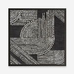 Shop Pearl Dots I (Square) Art Print a painted abstract themed wall art print from The Print Emporium wall artwork collection - Buy Australian made fine art painting style poster and framed prints for the home and your interior decor room, TPE-PC-RF390-AP