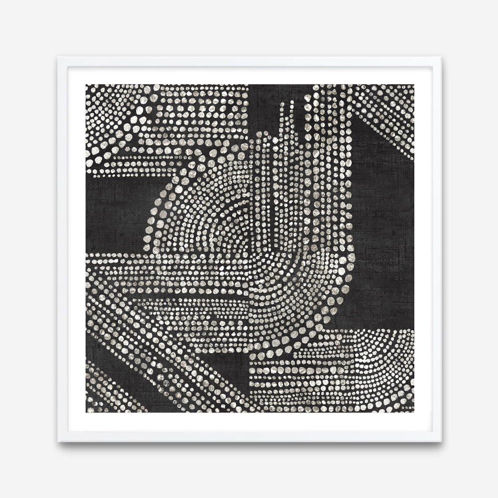 Shop Pearl Dots I (Square) Art Print a painted abstract themed wall art print from The Print Emporium wall artwork collection - Buy Australian made fine art painting style poster and framed prints for the home and your interior decor room, TPE-PC-RF390-AP