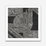 Shop Pearl Dots I (Square) Art Print a painted abstract themed wall art print from The Print Emporium wall artwork collection - Buy Australian made fine art painting style poster and framed prints for the home and your interior decor room, TPE-PC-RF390-AP