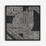 Shop Pearl Dots I (Square) Canvas Print a painted abstract themed framed canvas wall art print from The Print Emporium artwork collection - Buy Australian made fine art painting style stretched canvas prints for the home and your interior decor space, TPE-PC-RF390-CA-40X40-NF