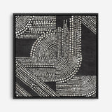 Shop Pearl Dots I (Square) Canvas Print a painted abstract themed framed canvas wall art print from The Print Emporium artwork collection - Buy Australian made fine art painting style stretched canvas prints for the home and your interior decor space, TPE-PC-RF390-CA-40X40-NF