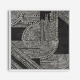 Shop Pearl Dots I (Square) Canvas Print a painted abstract themed framed canvas wall art print from The Print Emporium artwork collection - Buy Australian made fine art painting style stretched canvas prints for the home and your interior decor space, TPE-PC-RF390-CA-40X40-NF