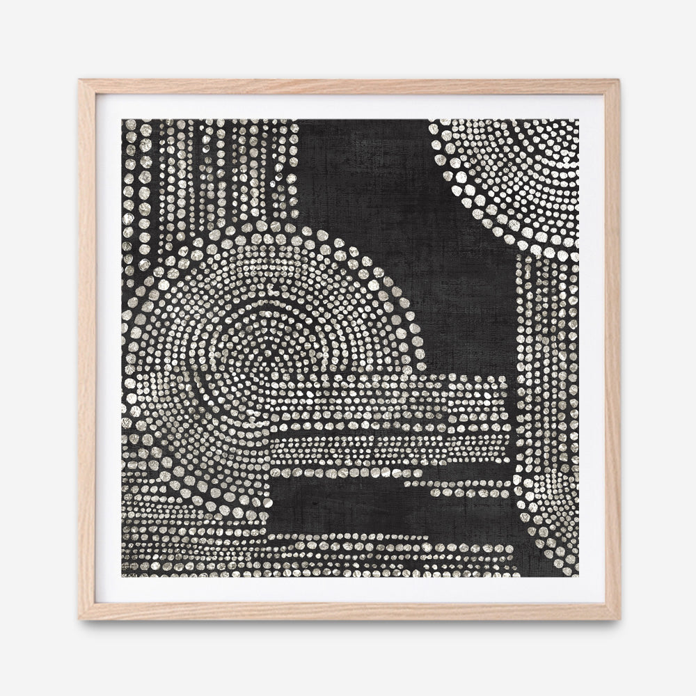 Shop Pearl Dots II (Square) Art Print a painted abstract themed wall art print from The Print Emporium wall artwork collection - Buy Australian made fine art painting style poster and framed prints for the home and your interior decor room, TPE-PC-RF391-AP