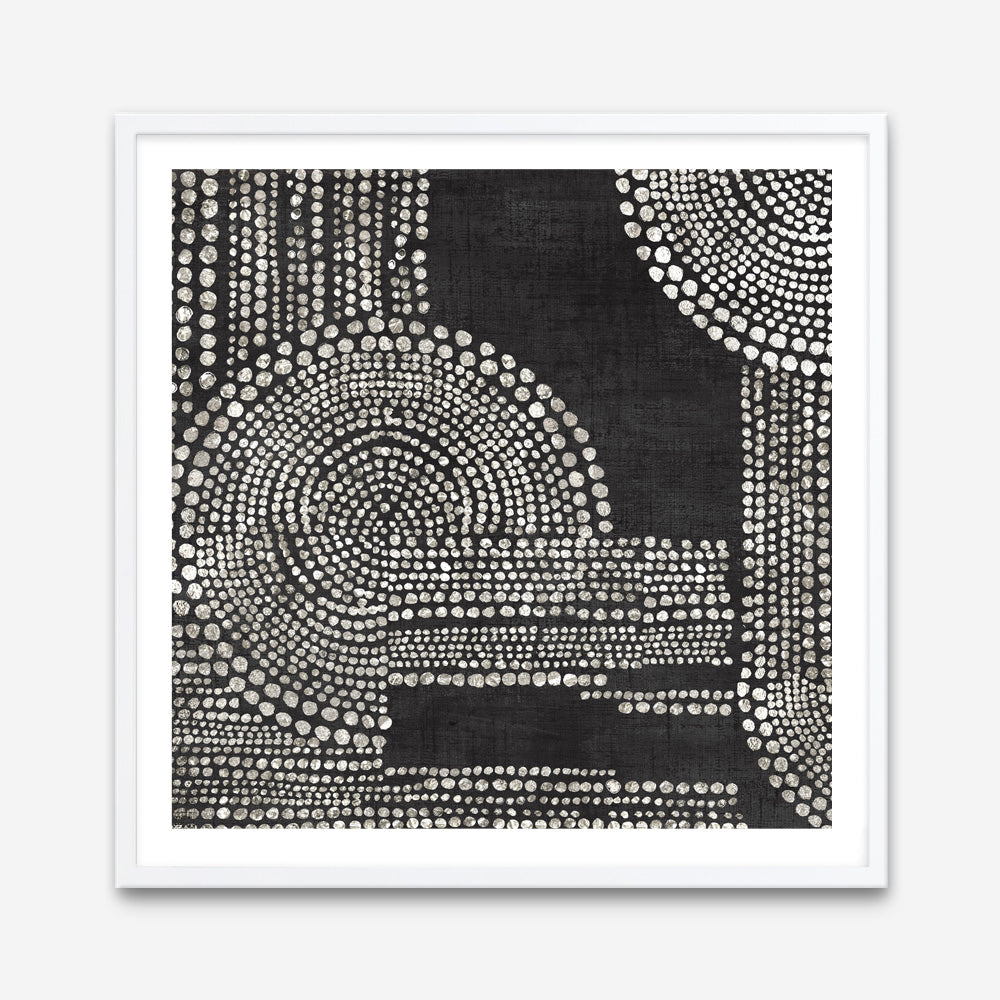 Shop Pearl Dots II (Square) Art Print a painted abstract themed wall art print from The Print Emporium wall artwork collection - Buy Australian made fine art painting style poster and framed prints for the home and your interior decor room, TPE-PC-RF391-AP