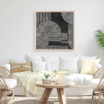 Shop Pearl Dots II (Square) Art Print a painted abstract themed wall art print from The Print Emporium wall artwork collection - Buy Australian made fine art painting style poster and framed prints for the home and your interior decor room, TPE-PC-RF391-AP