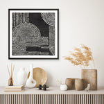 Shop Pearl Dots II (Square) Art Print a painted abstract themed wall art print from The Print Emporium wall artwork collection - Buy Australian made fine art painting style poster and framed prints for the home and your interior decor room, TPE-PC-RF391-AP