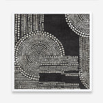 Shop Pearl Dots II (Square) Art Print a painted abstract themed wall art print from The Print Emporium wall artwork collection - Buy Australian made fine art painting style poster and framed prints for the home and your interior decor room, TPE-PC-RF391-AP