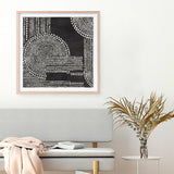 Shop Pearl Dots II (Square) Art Print a painted abstract themed wall art print from The Print Emporium wall artwork collection - Buy Australian made fine art painting style poster and framed prints for the home and your interior decor room, TPE-PC-RF391-AP