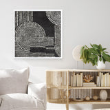 Shop Pearl Dots II (Square) Art Print a painted abstract themed wall art print from The Print Emporium wall artwork collection - Buy Australian made fine art painting style poster and framed prints for the home and your interior decor room, TPE-PC-RF391-AP