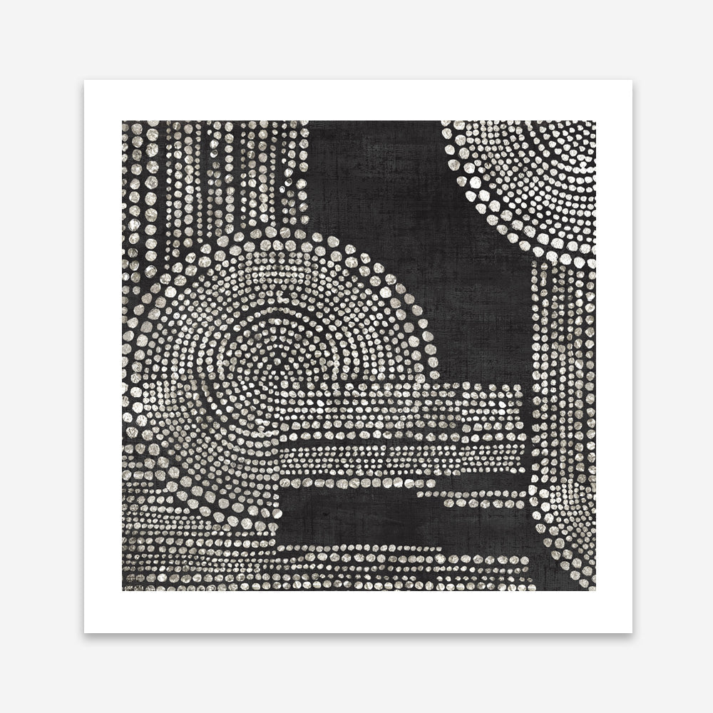 Shop Pearl Dots II (Square) Art Print a painted abstract themed wall art print from The Print Emporium wall artwork collection - Buy Australian made fine art painting style poster and framed prints for the home and your interior decor room, TPE-PC-RF391-AP