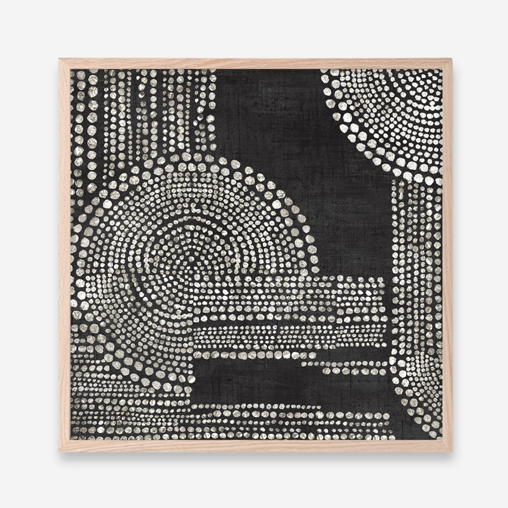 Shop Pearl Dots II (Square) Art Print a painted abstract themed wall art print from The Print Emporium wall artwork collection - Buy Australian made fine art painting style poster and framed prints for the home and your interior decor room, TPE-PC-RF391-AP