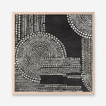 Shop Pearl Dots II (Square) Art Print a painted abstract themed wall art print from The Print Emporium wall artwork collection - Buy Australian made fine art painting style poster and framed prints for the home and your interior decor room, TPE-PC-RF391-AP