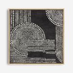 Shop Pearl Dots II (Square) Canvas Print a painted abstract themed framed canvas wall art print from The Print Emporium artwork collection - Buy Australian made fine art painting style stretched canvas prints for the home and your interior decor space, TPE-PC-RF391-CA-40X40-NF